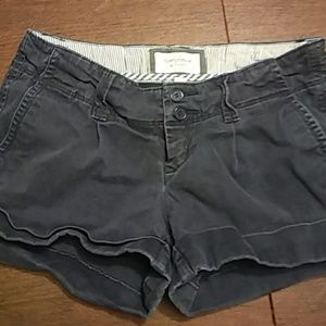 Abercrombie & Fitch Navy Blue Shorts